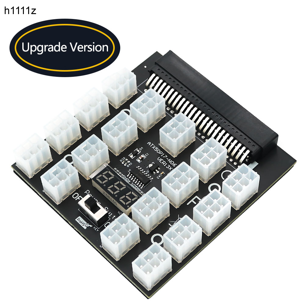 2000W Atx Mining Power Supply - PCI-E 12V 50Pin untuk ATX 17