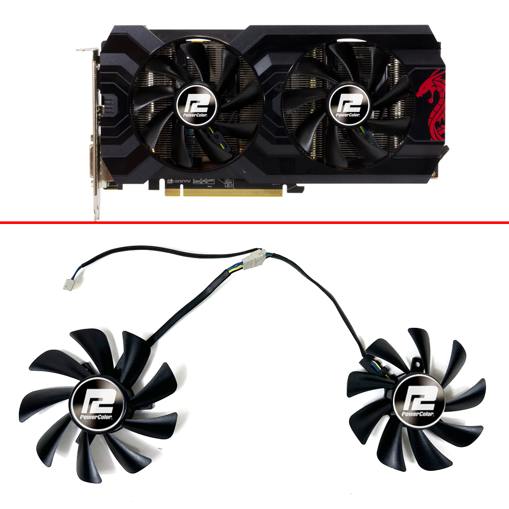 Rx 580 8Gb 2048Sp Gpu - Kipas pendingin baru, kipas pendingin baru