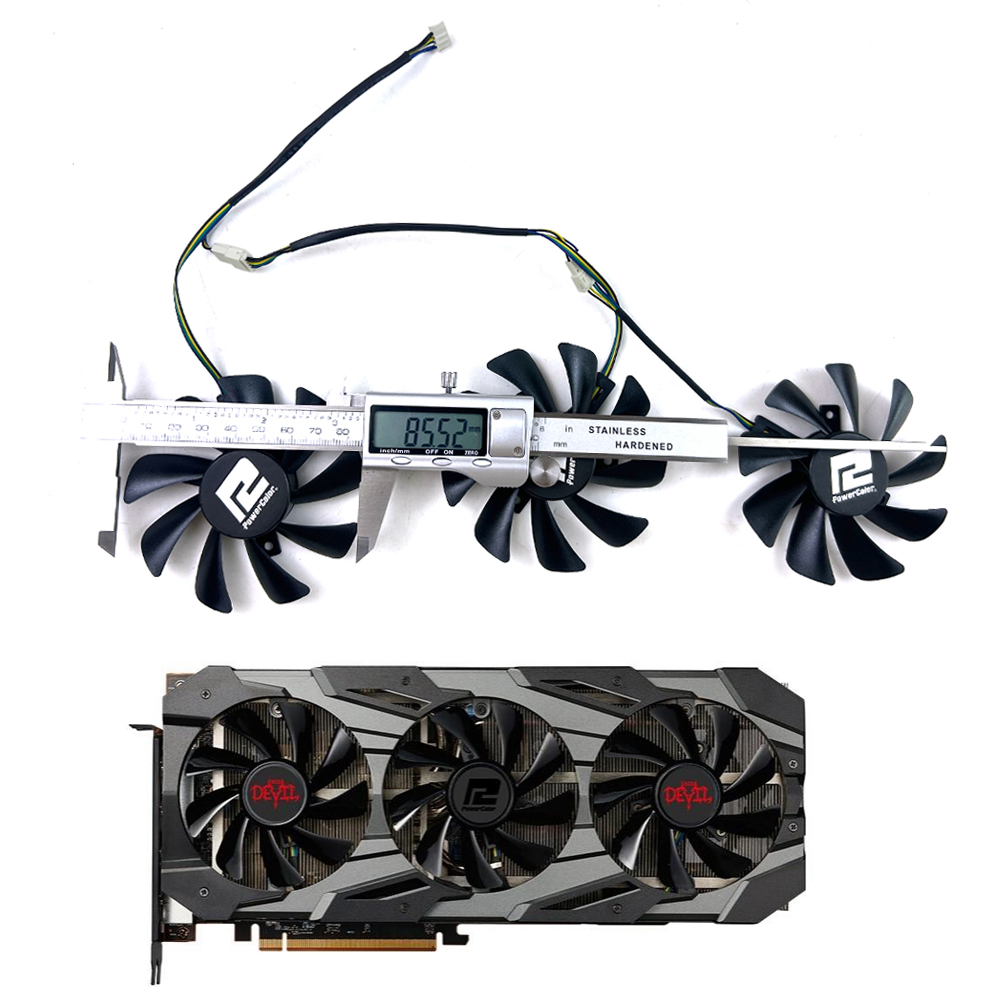 Rx 5700 Xt 8Gb Video Card - Kipas Pendingin Baru 4PIN T129215BU RX5700