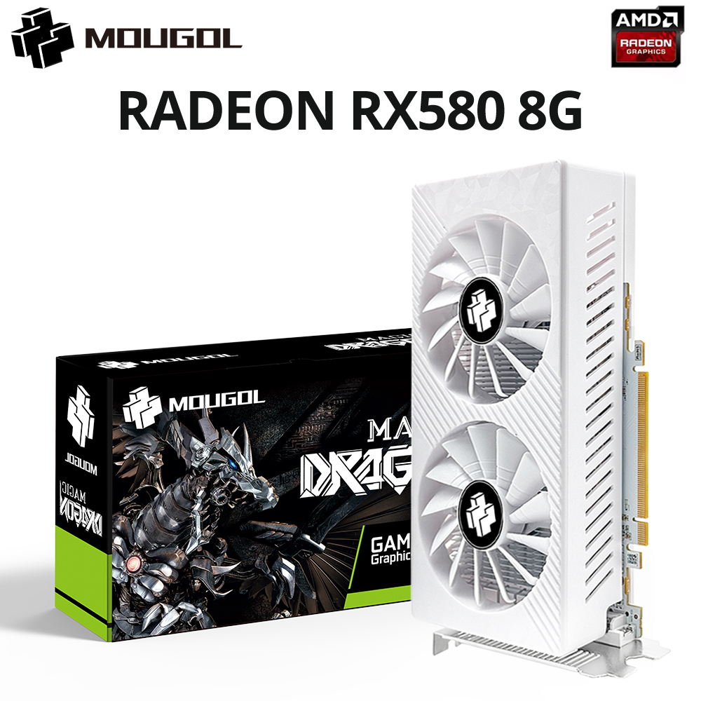 Rx 580 8Gb 2048Sp Gpu - MOUGOL AMD Radeon RX580 8GB Kartu