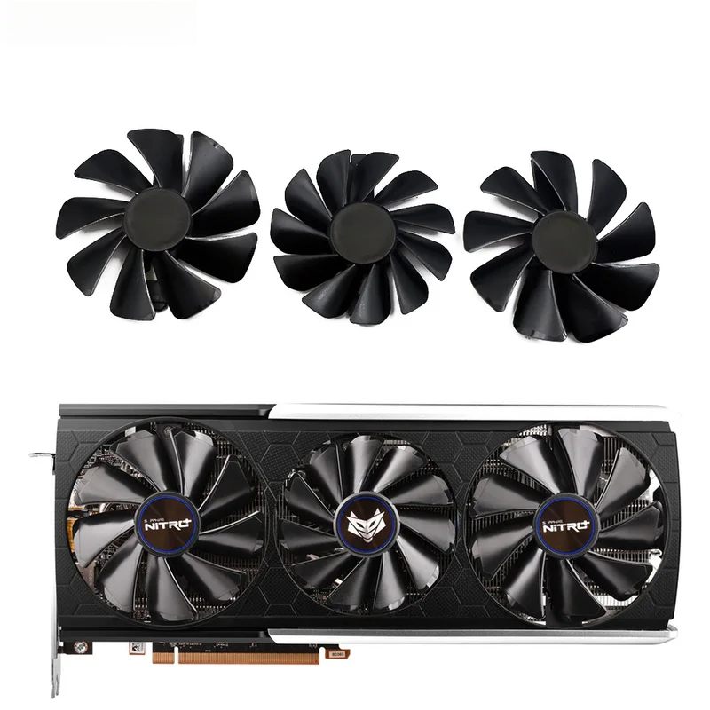 Rx 5700 Xt 8Gb Video Card - FD10015M12D FDC10H12D9‑C Kipas Pendingin GPU Untuk