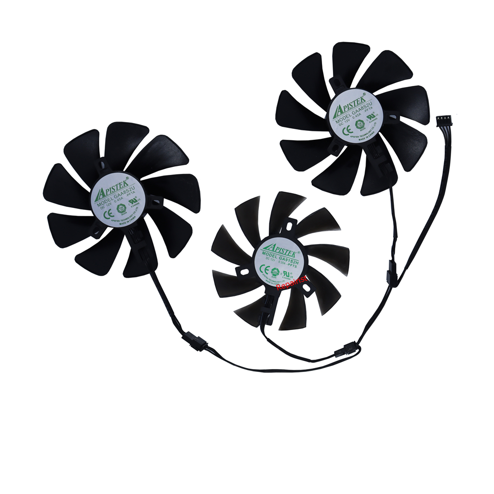 3 buah/set, DIY Fan,, pendingi - Rx 6700 Xt 12Gb Graphics Card ulasan dan harga