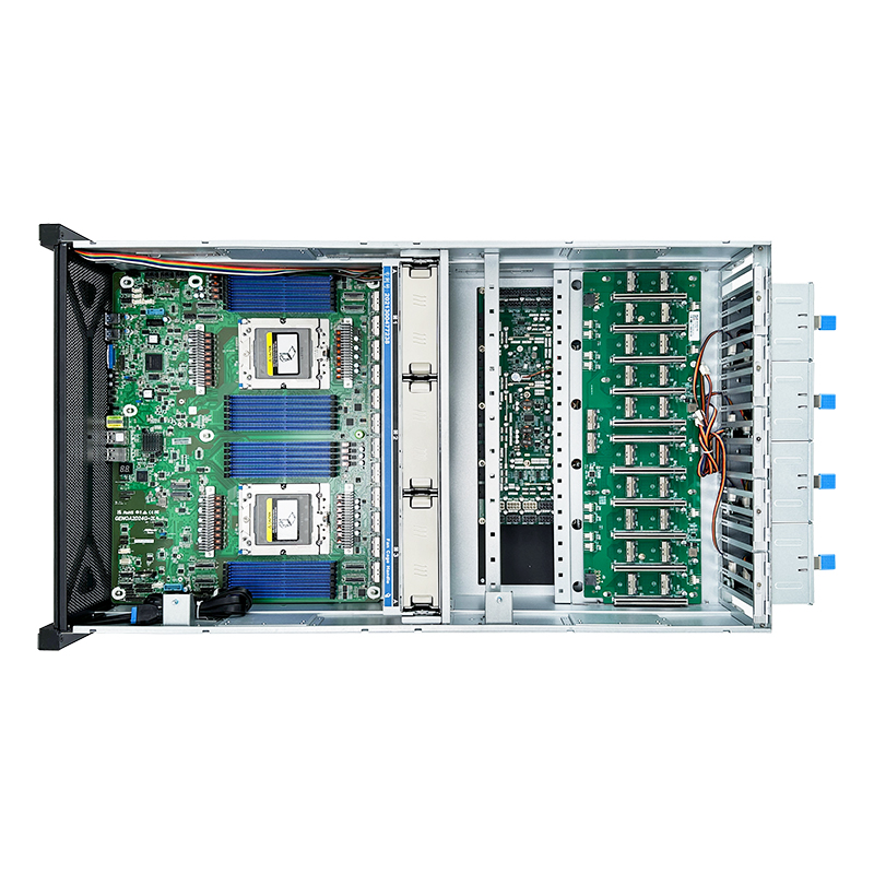 Casing Server GPU Aluminium 4U - 8 Gpu 4U Server Chassis ulasan dan harga