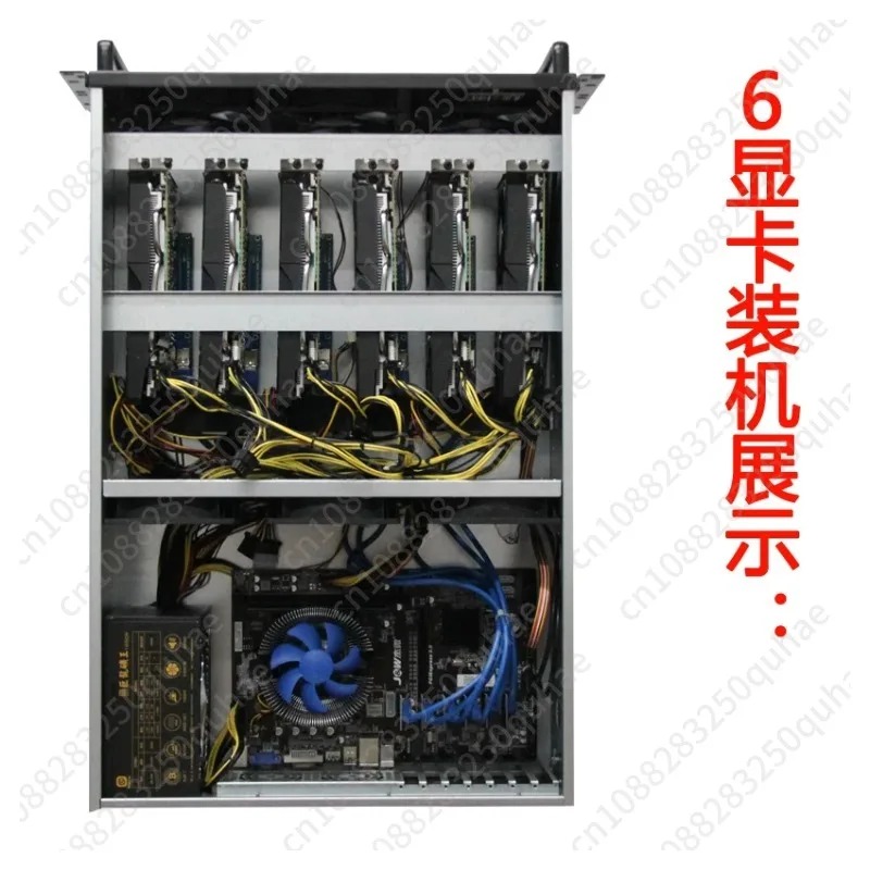 Chassis Kartu Grafis Multi-GPU - 8 Gpu 4U Server Chassis ulasan dan harga