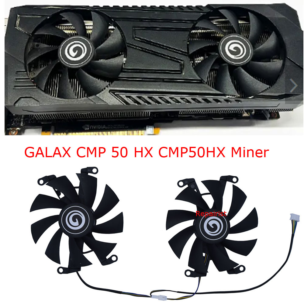 2 Buah/Set Kipas Kartu GPU,Min - Cmp 50Hx Mining Card ulasan dan harga