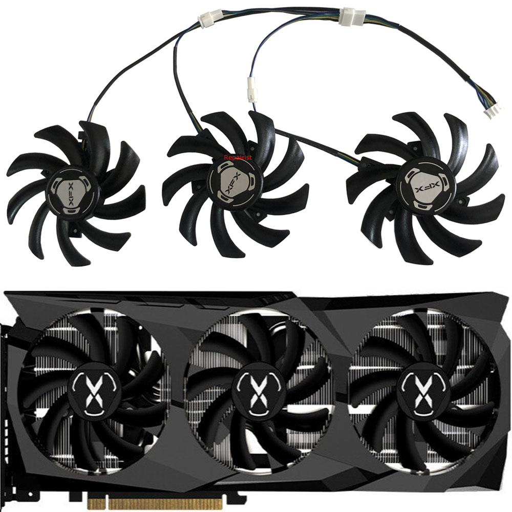 3 buah/set, FDC10H12S9-C, kipa - Rx 6700 Xt 12Gb Graphics Card ulasan dan harga