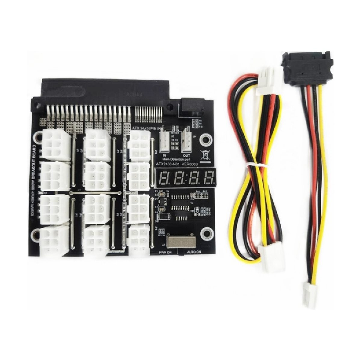 M05K 12 Port PCIe 6Pin Konekto - 2400W Server Psu Breakout Board ulasan dan harga