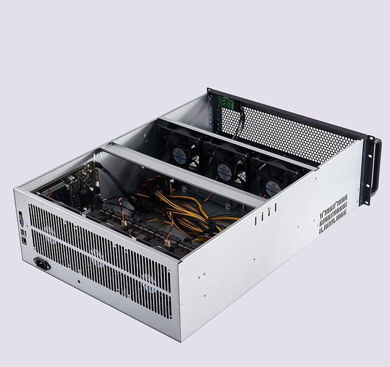 Casing Server Rak Industri 4U  - 8 Gpu 4U Server Chassis ulasan dan harga