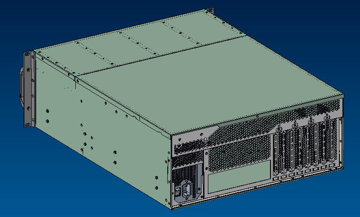 Rak 4U 4 Bay Casing Server Hot - 8 Gpu 4U Server Chassis ulasan dan harga